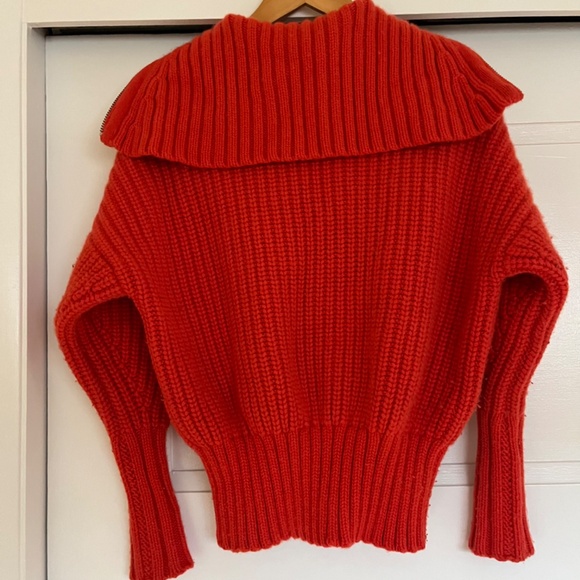 Autumn Cashmere Zip Up Sweater - Picture 5 of 5